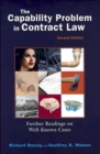 Image for The Capability Problem in Contract Law : Further Readings on Well-Known Cases, 2d