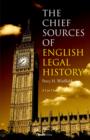 Image for The Chief Sources of English Legal History