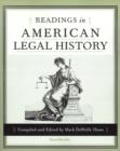 Image for Readings in American Legal History