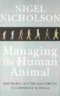 Image for Managing the Human Animal