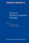 Image for Issues in Formal German(ic) Typology