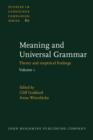 Image for Meaning and Universal Grammar