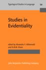 Image for Studies in Evidentiality