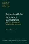 Image for Intonation Units in Japanese Conversation