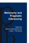 Image for Metonymy and Pragmatic Inferencing