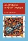 Image for An Introduction to African Languages