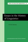 Image for Essays in the History of Linguistics