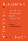 Image for Translation in undergraduate degree programmes