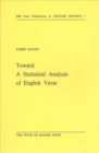 Image for Toward a Statistical Analysis of English verse