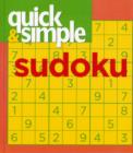 Image for Quick and Simple Sudoku