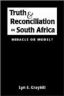 Image for Truth and reconciliation in South Africa  : miracle or model?