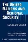 Image for The United Nations and regional security  : Europe and beyond