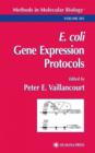 Image for E. coli Gene Expression Protocols