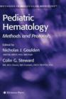 Image for Pediatric hematology  : methods and protocols