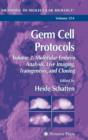 Image for Germ cell protocolsVol. 2: Molecular embryo analysis, live imaging, transgenesis, and cloning