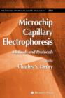 Image for Microchip Capillary Electrophoresis : Methods and Protocols