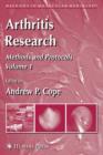 Image for Arthritis research  : methods and protocols