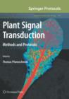 Image for Plant signal transduction  : methods and protocols