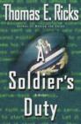 Image for Soldier&#39;s Duty: A Novel