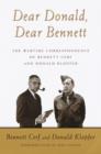 Image for Dear Donald, dear Bennett: the wartime correspondence of Bennett Cerf and Donald Klopfer
