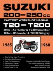 Image for Suzuki T20 &amp; T200 1965-1969 Factory Workshop Manual