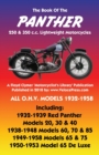 Image for BOOK OF THE PANTHER 250 &amp; 350 c.c. LIGHTWEIGHT MOTORCYCLES ALL O.H.V. MODELS 1932-1958