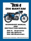 Image for BSA D14 Bantam Workshop Manual &amp; Instruction Manual