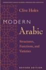 Image for Modern Arabic  : structures, functions, and varieties