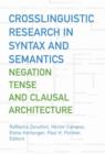 Image for Crosslinguistic Research in Syntax and Semantics