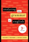 Image for Analyzing the grammar of English