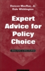 Image for Expert advice for policy choice: analysis and discourse