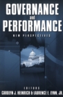 Image for Governance and performance: new perspectives