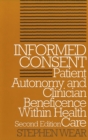 Image for Informed consent: patient autonomy and clinician beneficence within health care