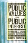 Image for Public values and public interest: counterbalancing economic individualism