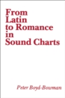 Image for From Latin to Romance in sound charts