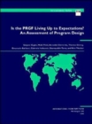 Image for Is the PRGF Living Up to Expectations? : An Assessment of Program Design