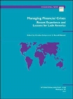 Image for Managing Financial Crises