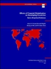 Image for Effects of Financial Globalization on Developing Countries : Some Empirical Evidence