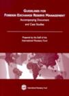 Image for Guidelines for Foreign Exchange Reserve Management : Accompanying Document and Case Studies