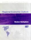 Image for Regional Economic Outlook : Western Hemisphere