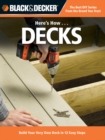 Image for Decks  : build your very own deck in 12 easy steps