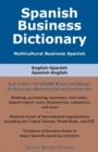 Image for Spanish Business Dictionary: Multicultural Business Spanish