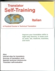 Image for Translator self-training Italian: practical course in technical translation