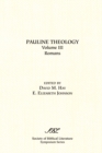 Image for Pauline Theology, Volume III