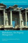 Image for Philodemus, On Property Management