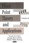 Image for Fixed Point Theory &amp; Applications, Volume 3