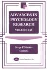 Image for Advances in Psychology Research : Volume 12