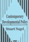 Image for Contemporary Developmental Policy