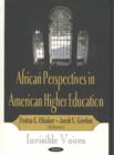 Image for African Perspectives in American Higher Education : Invisible Voices