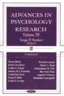 Image for Advances in Psychology Research : Volume 30